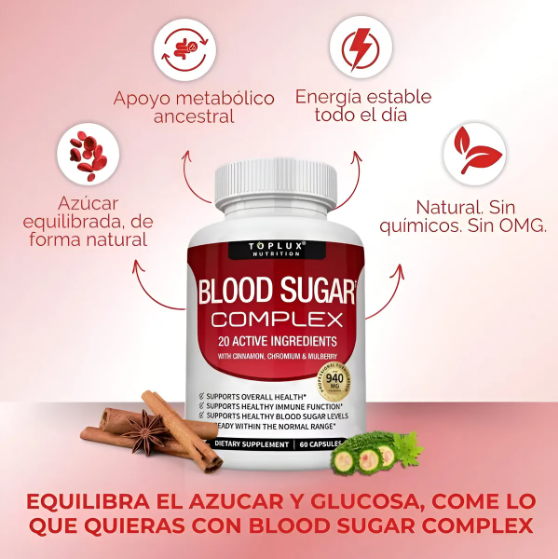 Blood Sugar Complex - $119.900 Cop Hoy