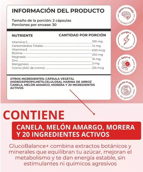 Blood Sugar Complex - $119.900 Cop Hoy