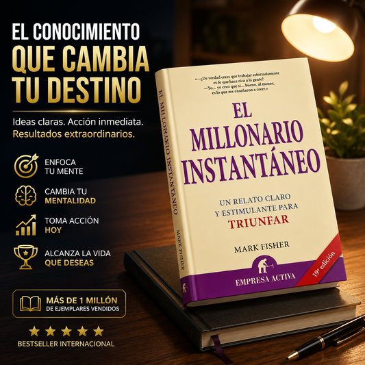 Libro Físico El Millonario Instantaneo Mark F.