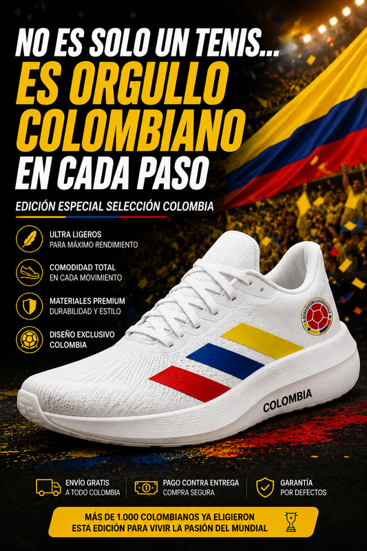 ¿VAS A VER EL MUNDIAL COMO TODOS... O VAS A REPRESENTAR A COLOMBIA EN CADA PASO?ADIZERO TRICOLOR™