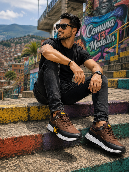 TENIS CAT SPORT PREMIUM - EL FAVORITO DE LOS HOMBRES MODERNOS PACK X2