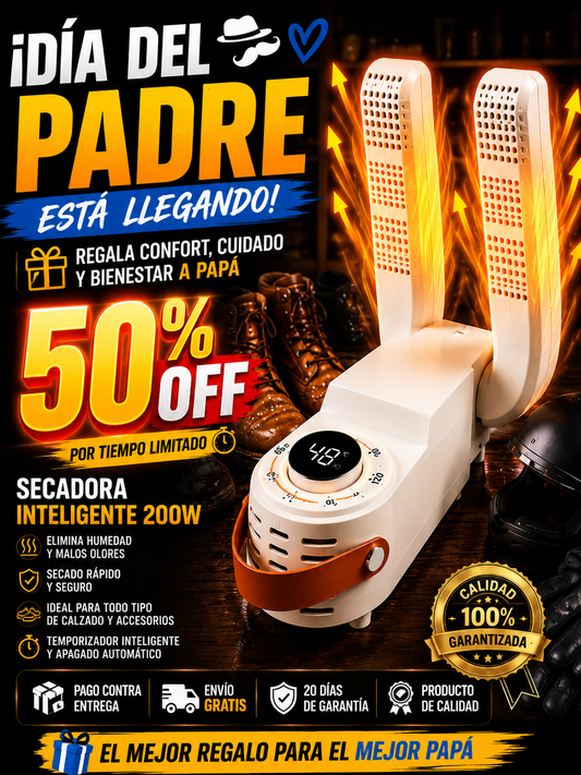 🎁 EL MEJOR REGALO PARA PAPÁ SIN AFECTAR TU BOLSILLO 🎁Secadora de Zapatos ⏳ APROVECHA ANTES DE QUE SE AGOTE