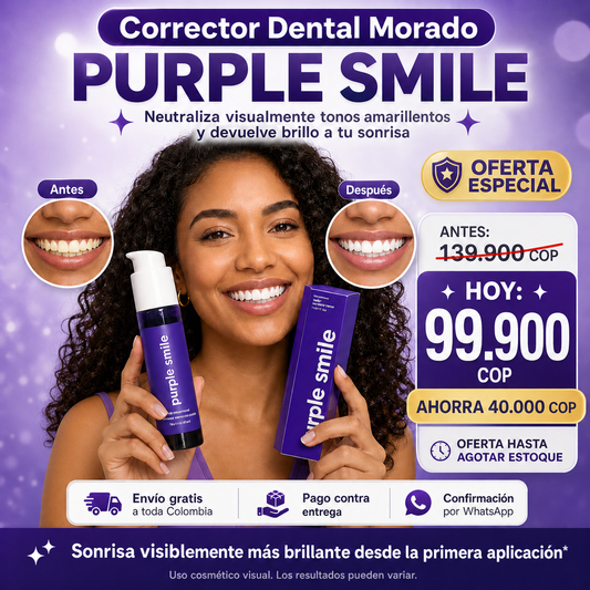 Purple Smile - Corrector de Color Dental